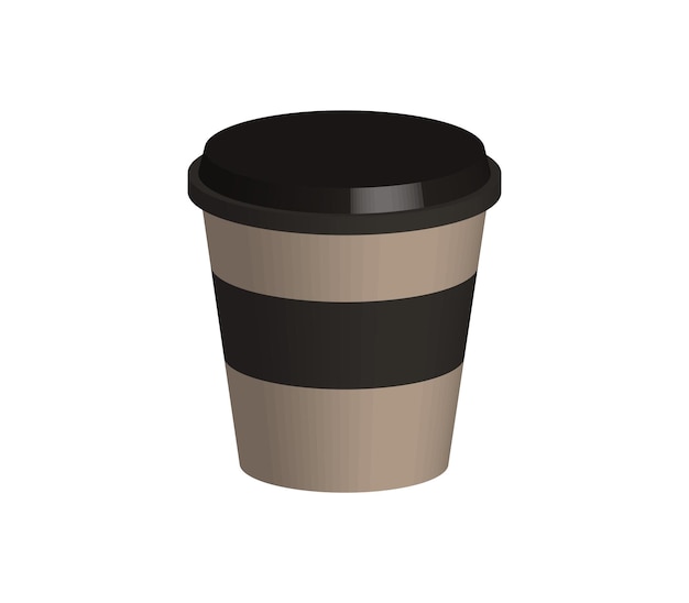 Vector cup of coffee