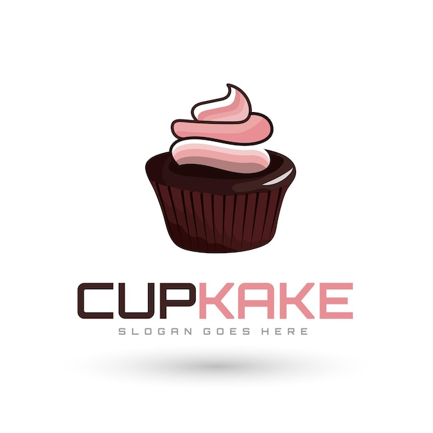 Cupcake-logo met de titel 'cupcake-logo'