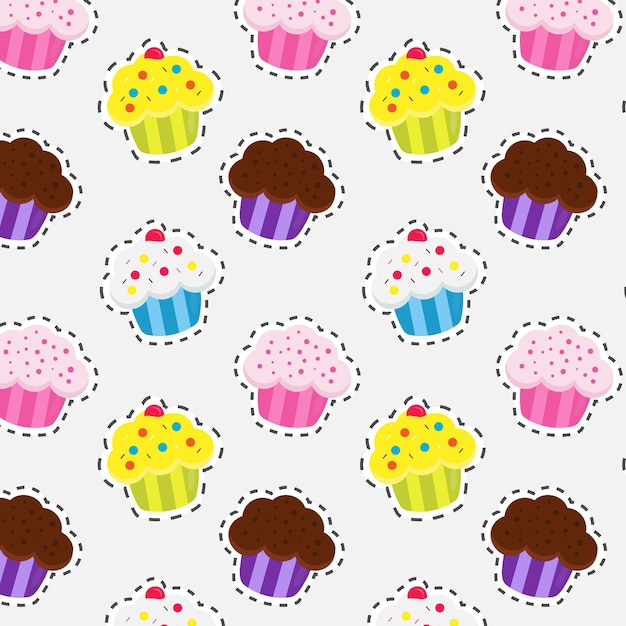 Cupcakes pattern