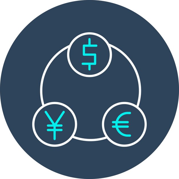 Vector currencies vector icon can be used for banking and finance iconset