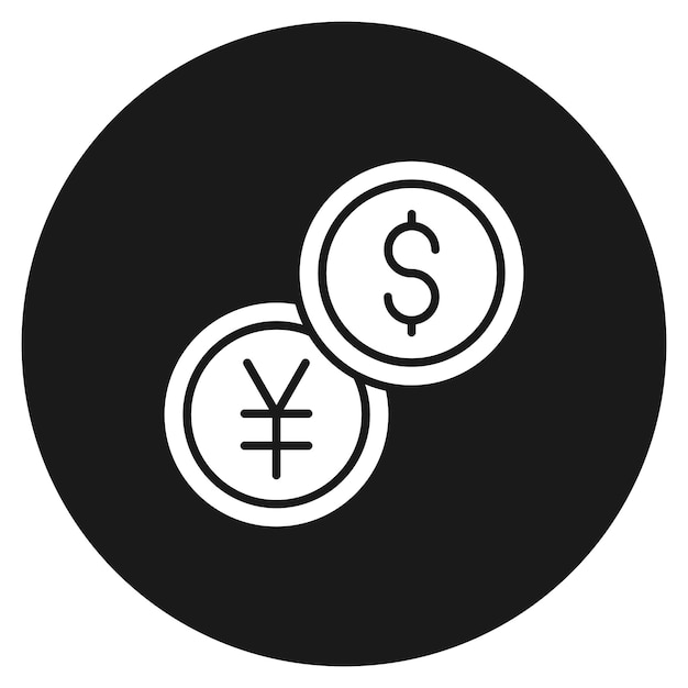 Currency vector icon Can be used for Business Startup iconset