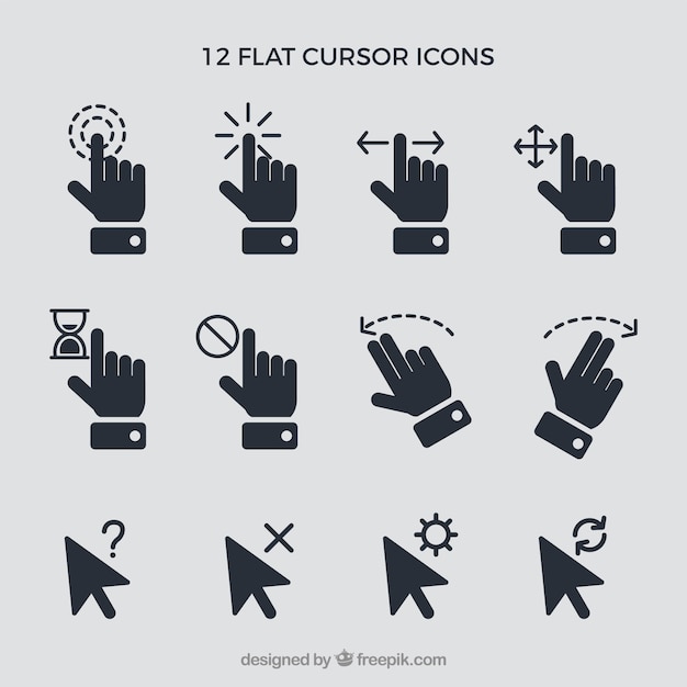 Cursor and hand set