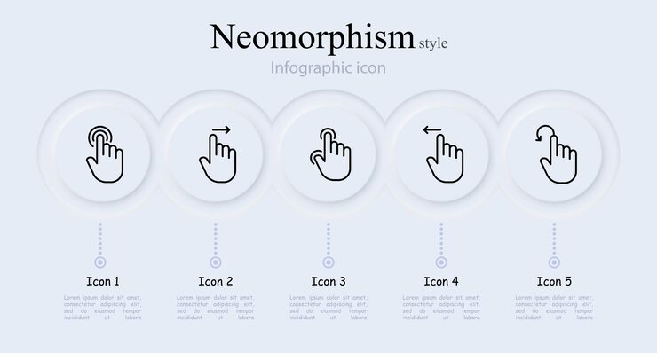 Vector 커서 라인 아이콘 설정 마우스 모니터 영역 화살표 포인터 컴퓨터 클릭 센서 터치 패드 컨트롤 네오모르피즘 스타일 비즈니스용 터 라인 이콘