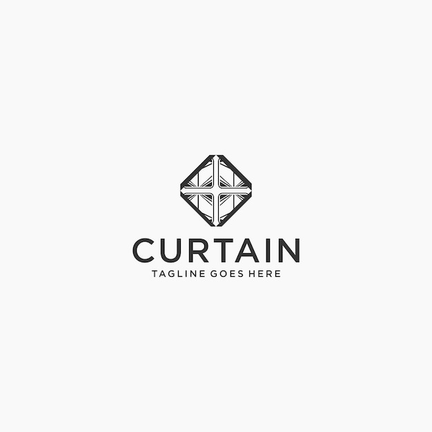 Curtin logo icon design vector template