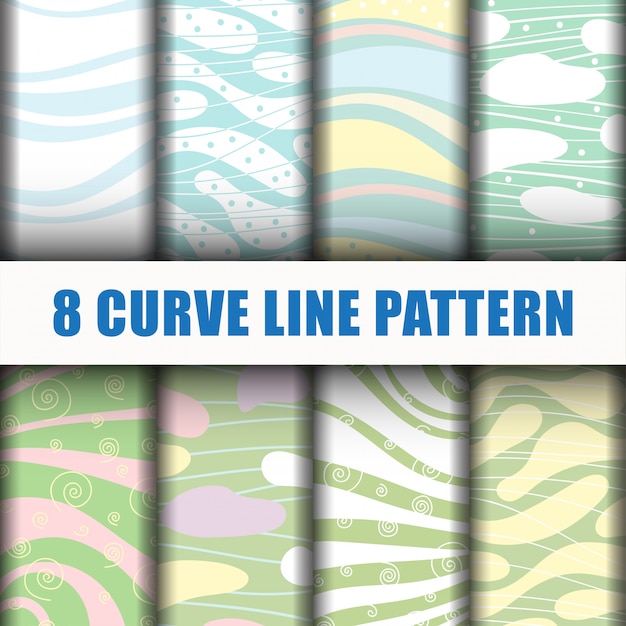 Curve line pattern