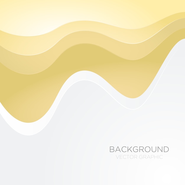 Vector curve wave line background vector overlap paper layer