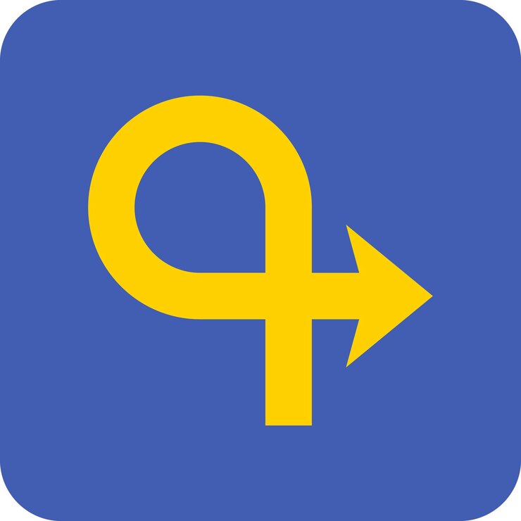 वेक्टर curved icon