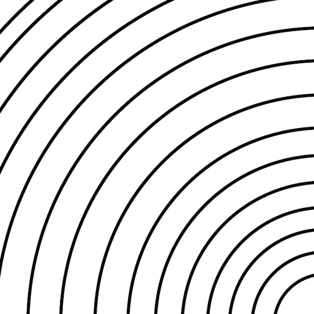 Vector curved lines background