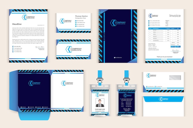 Custom Corporate Stationery Design for Memorable Communication