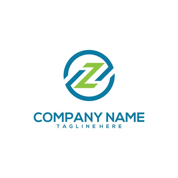 custom letter z logo templates