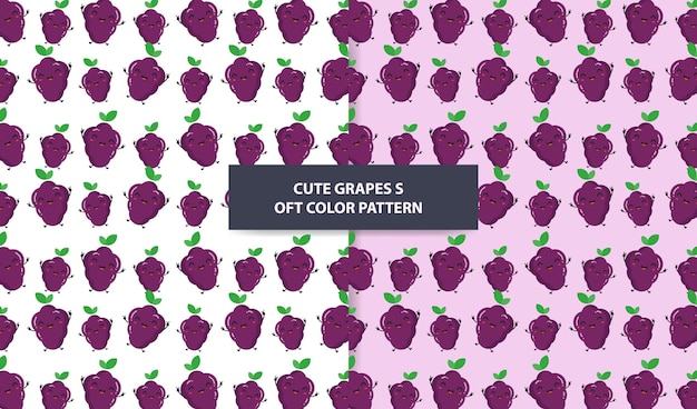 Custom printable cute grape paper digital scrapbooking pattern