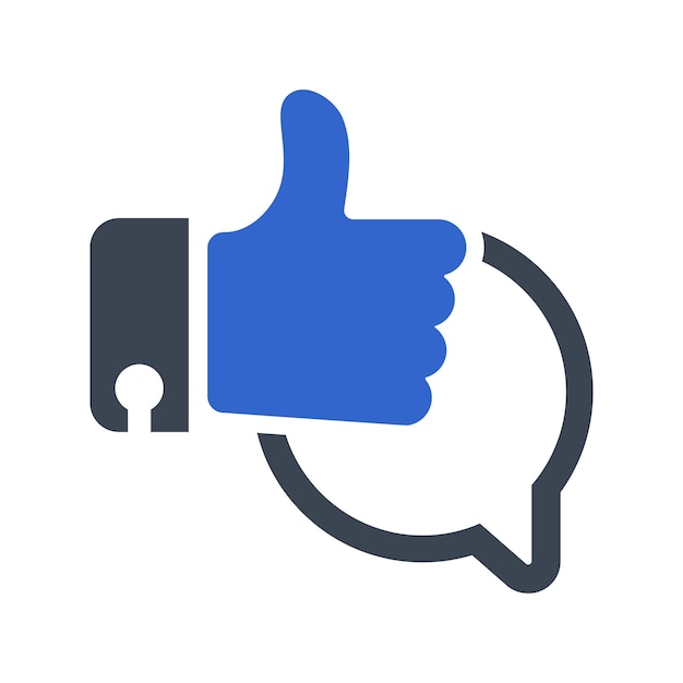 Vector customer reviews icon