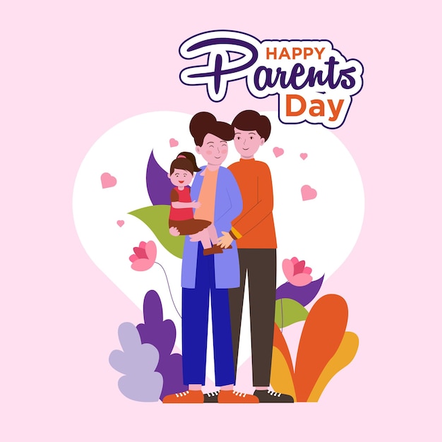 Customize Your World Parents Day Designs with Our HighQuality Vector Template