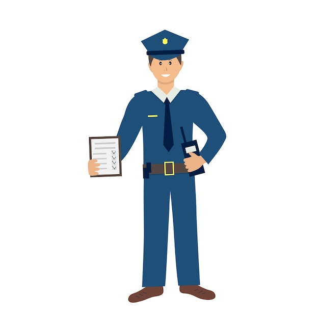 customs control officer checking of cargo delivery and weighing declaration and agreement
