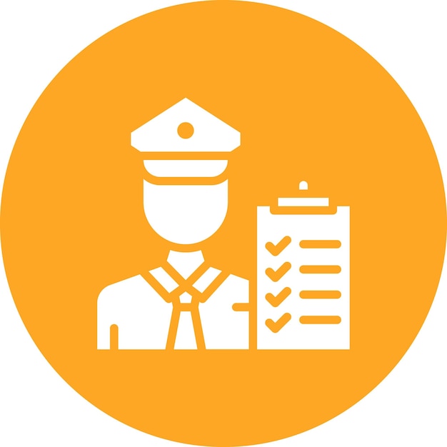 Customs icon vector image Can be used for Data Science