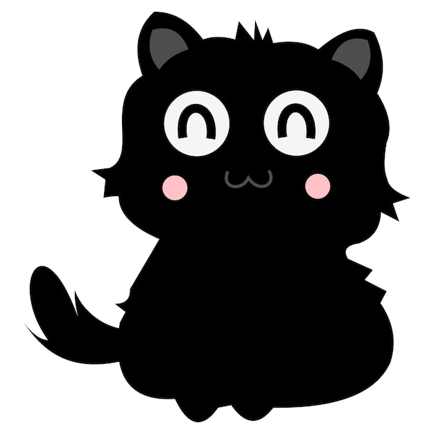 컷 고양이 그림