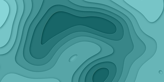 Cut-out papier ontwerp stijl abstracte achtergrond Papercut achtergrond voor presentatie cover banner