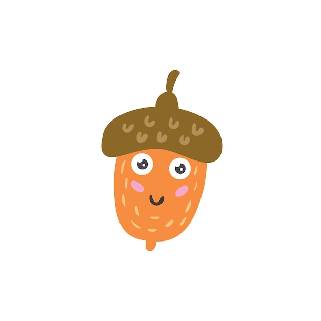 Cute acorn