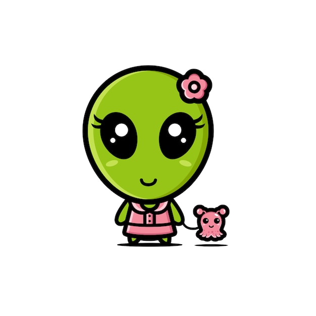 Cute alien design