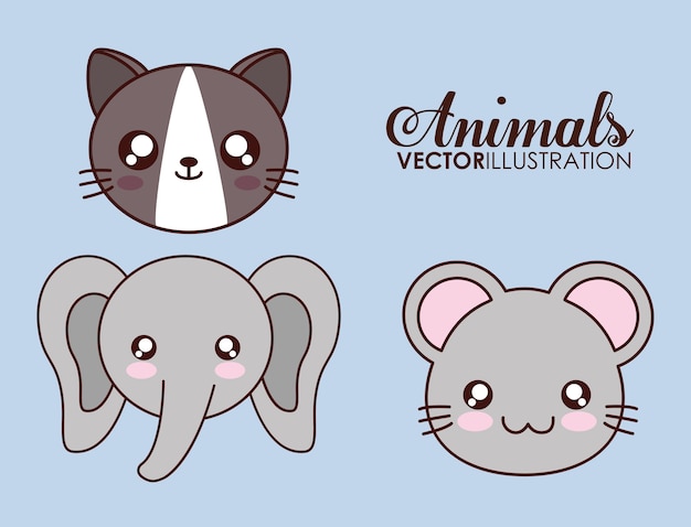 Cute animal design