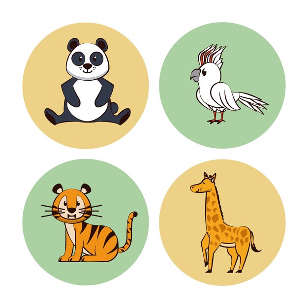 Картинки животных круглые Page 97 Puppy Vectors & Illustrations for Free Download Freepik