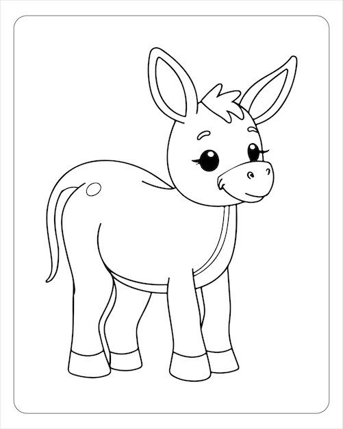 Cute Animals Coloring Pages