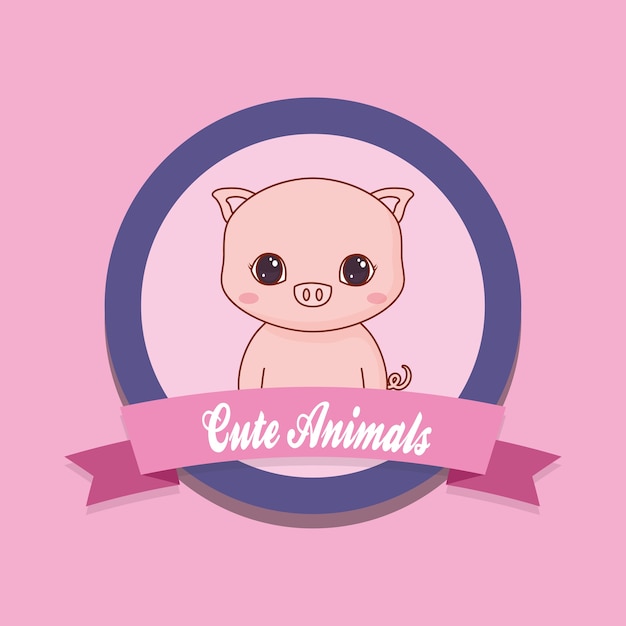 cute animals design