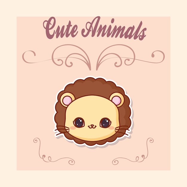 Cute animals design