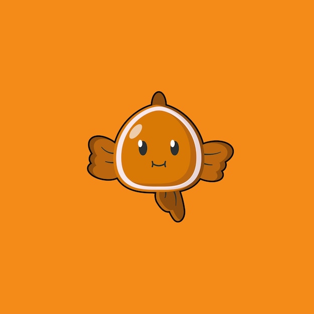 A cute animals faces vector illustration