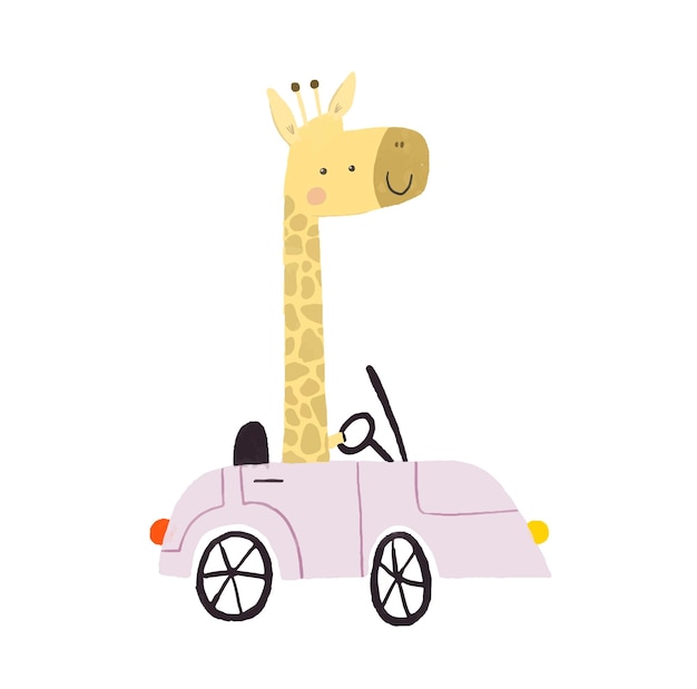Cute animals in funny cars Animal driver pet car Cute animals travel in cars