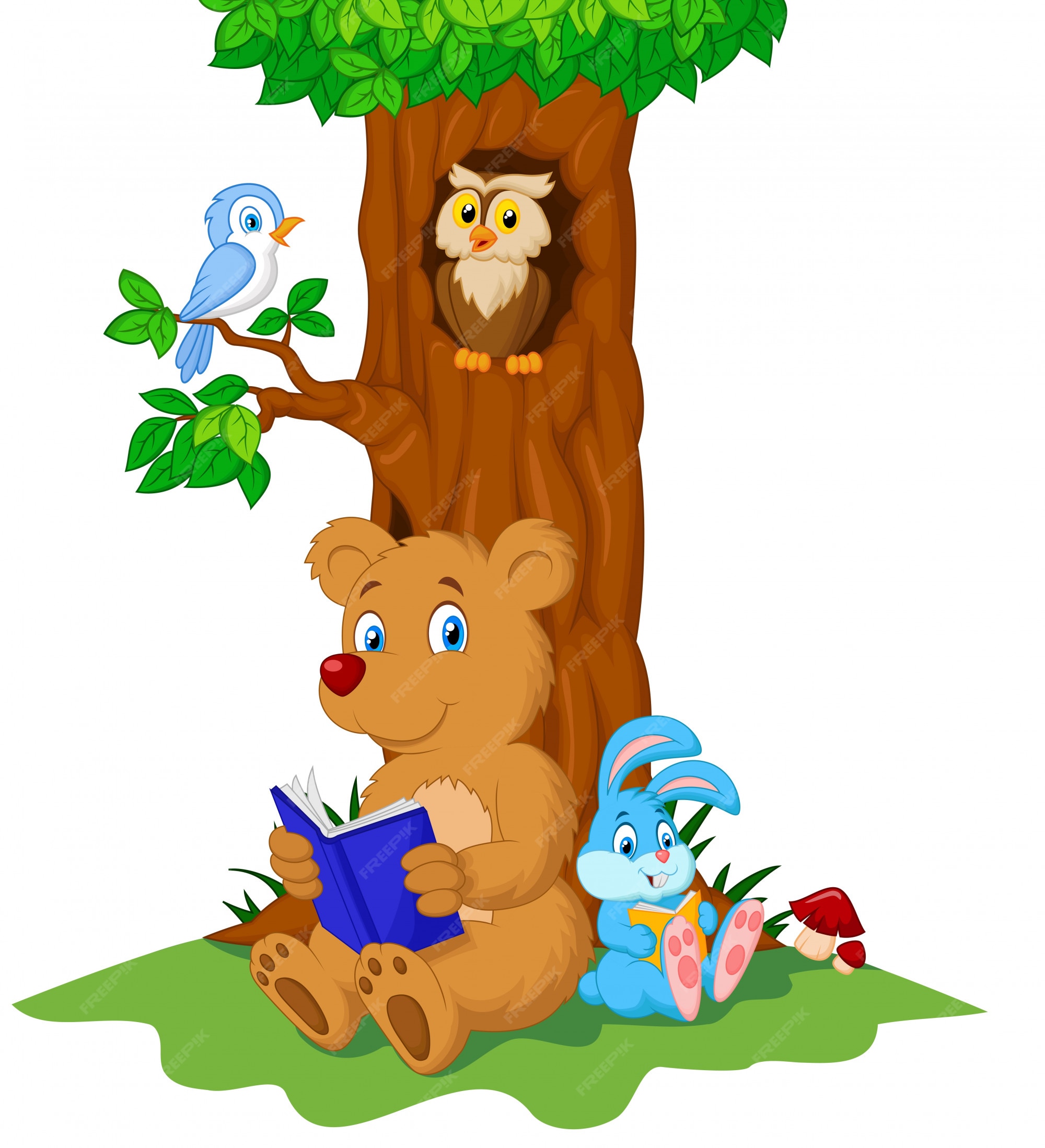 Животные книжки вектор