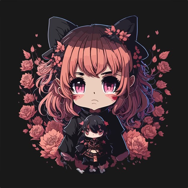 Gacha club editz  Cute drawings, Chibi girl drawings, Anime wolf girl