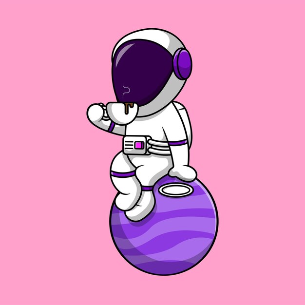 Cute Alien In Space Hole Cartoon Vector Icon Illustration. Flat Cartoon  Concept 10859485 Vector Art at Vecteezy