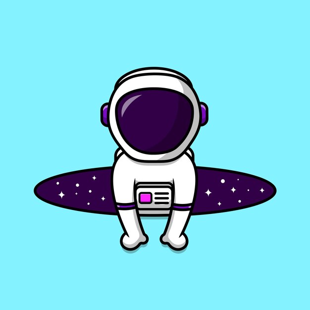 Cute Alien In Space Hole Cartoon Vector Icon Illustration. Flat Cartoon  Concept 10859485 Vector Art at Vecteezy