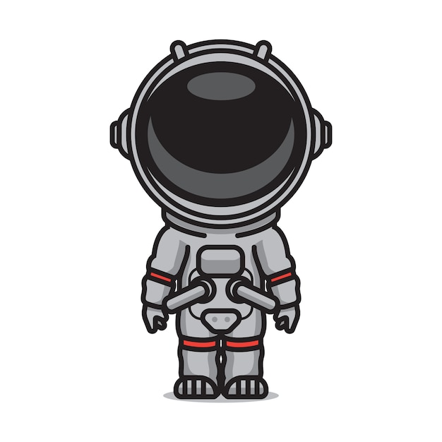 かわいい宇宙飛行士