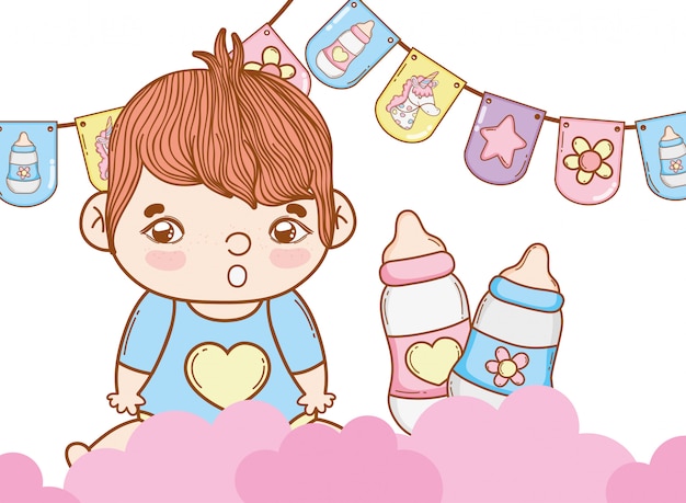 Cute baby cartoon