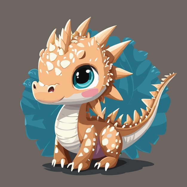 Cute baby dragon