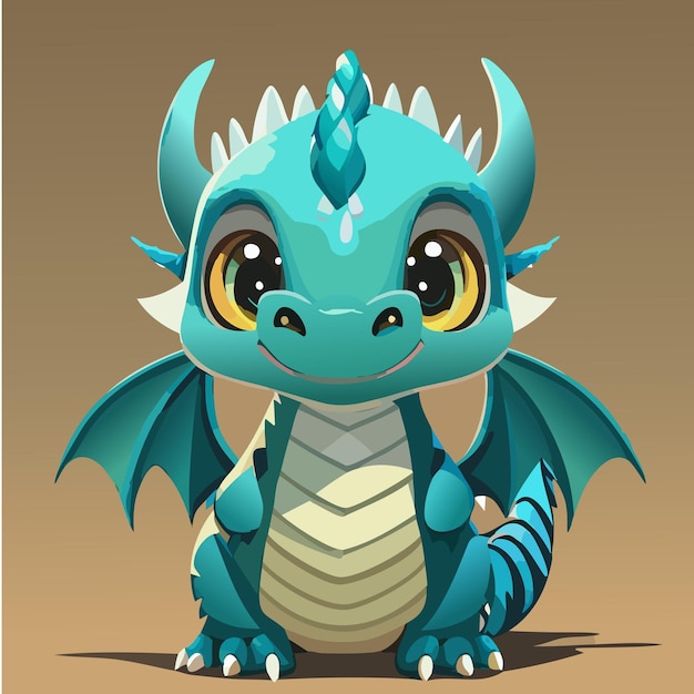 Cute baby dragon