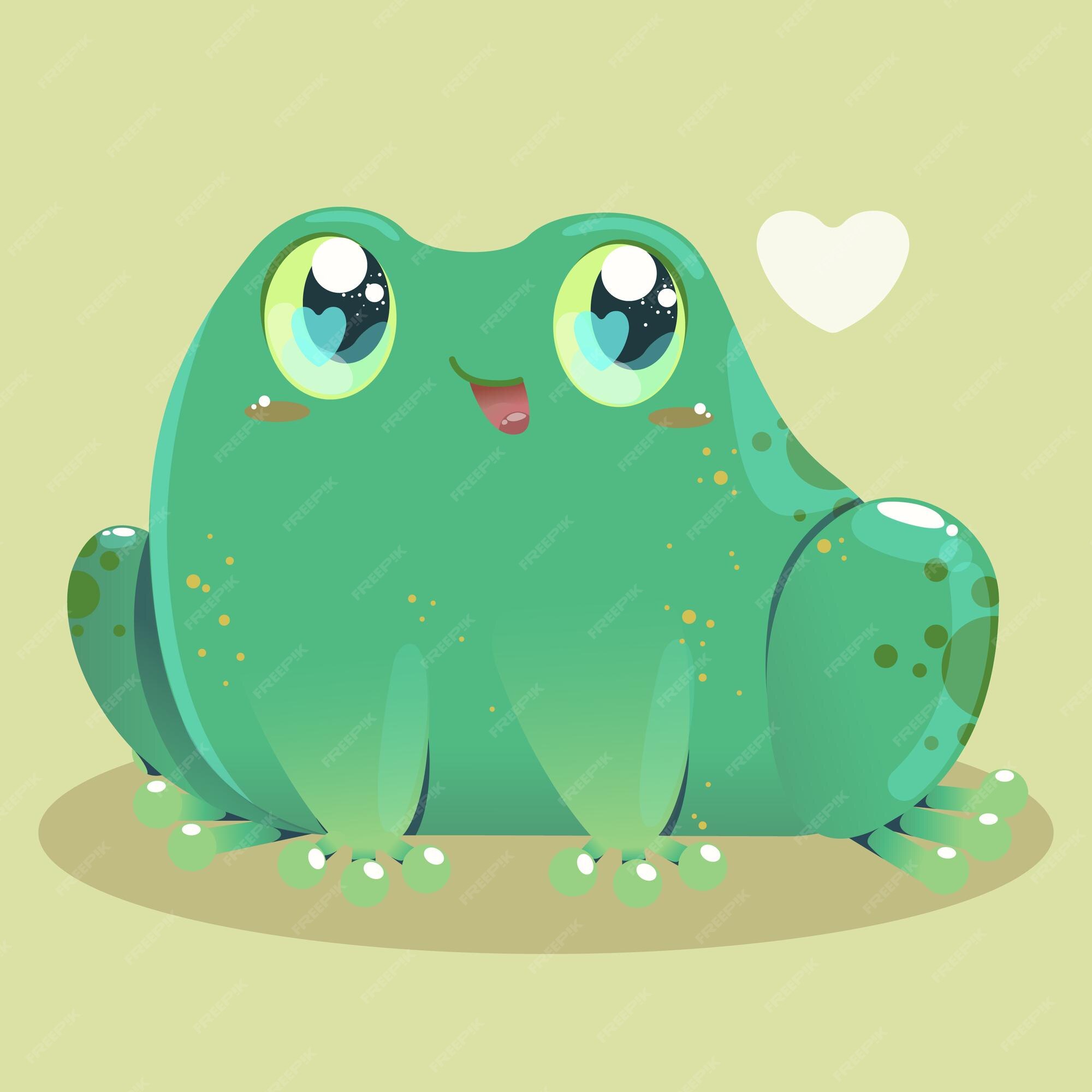 Premium Vector | Cute baby frog cartoon vector illustration Premium Vector | Cute baby frog cartoon vector illustration