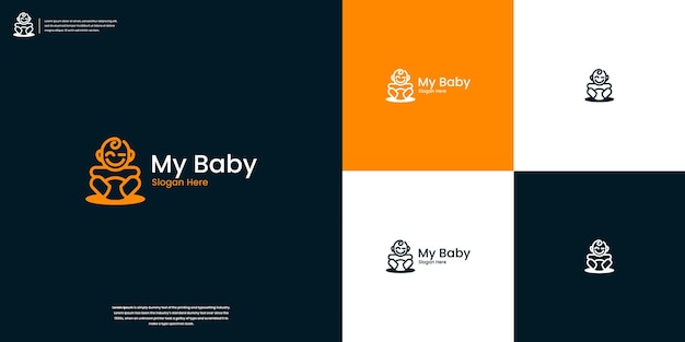 cute baby logo design inspiration