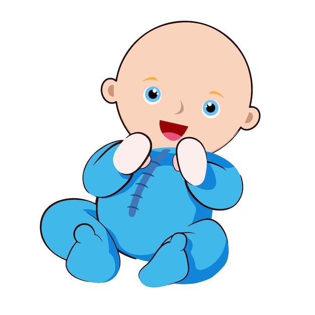 cute baby vector cartoon 4