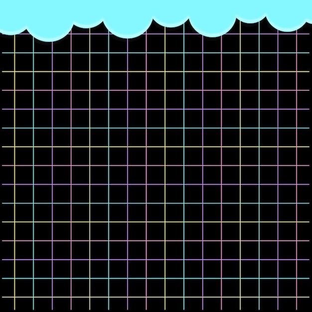 ベクトル かわいい背景のグリッドパターン ベクトル