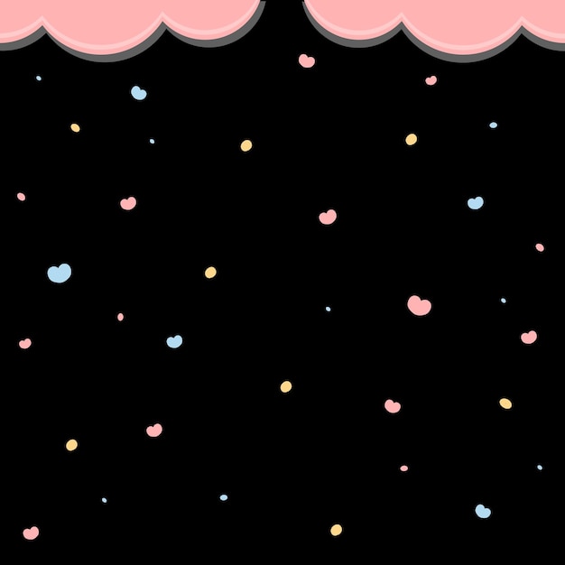 Vector cute background pattern vector