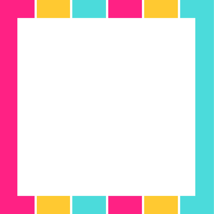 Vector cute background rainbow colorful stripes with white sheet of paper vector