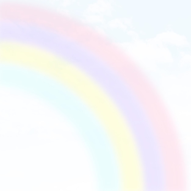 Vector cute background rainbow vector