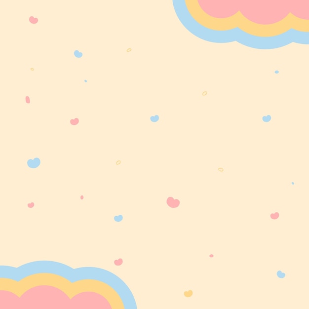 Vector cute background vector