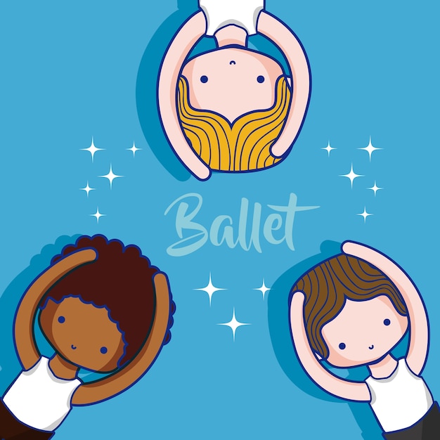 Cute ballet boys