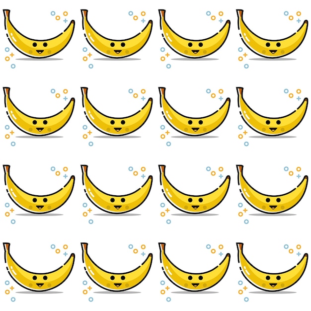 Cute banana pattern