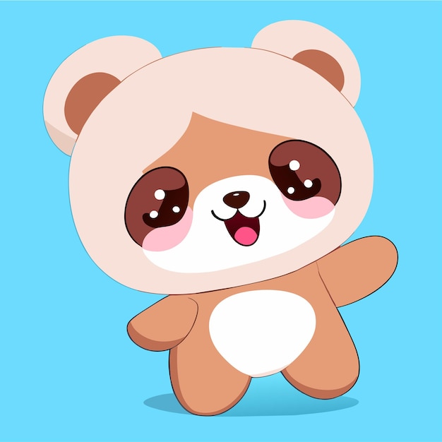 panda bear kawaii cute animal icon Stock Vector Image & Art - Alamy