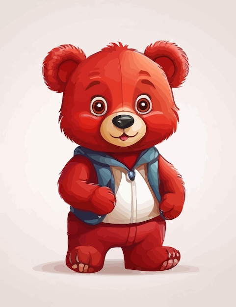 cute bear vector